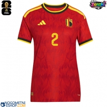 Ženski Nogometni dresi Belgija Zeno Debast #2 Domači SP 2026 Kratek Rokav